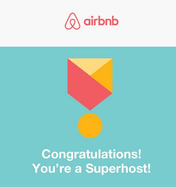 Airbnb Superhost Award