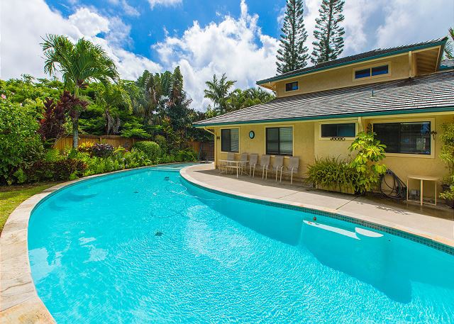Hale Mahana – 2-Story Princeville Vacation Home with a Private Pool